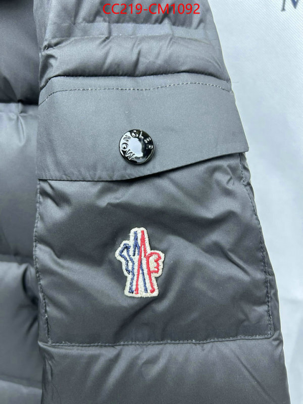 Down jacket Men-Moncler the most popular ID: CM1092 $: 219USD