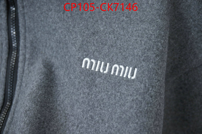 Clothing-MIU MIU buy ID: CK7146 $: 105USD