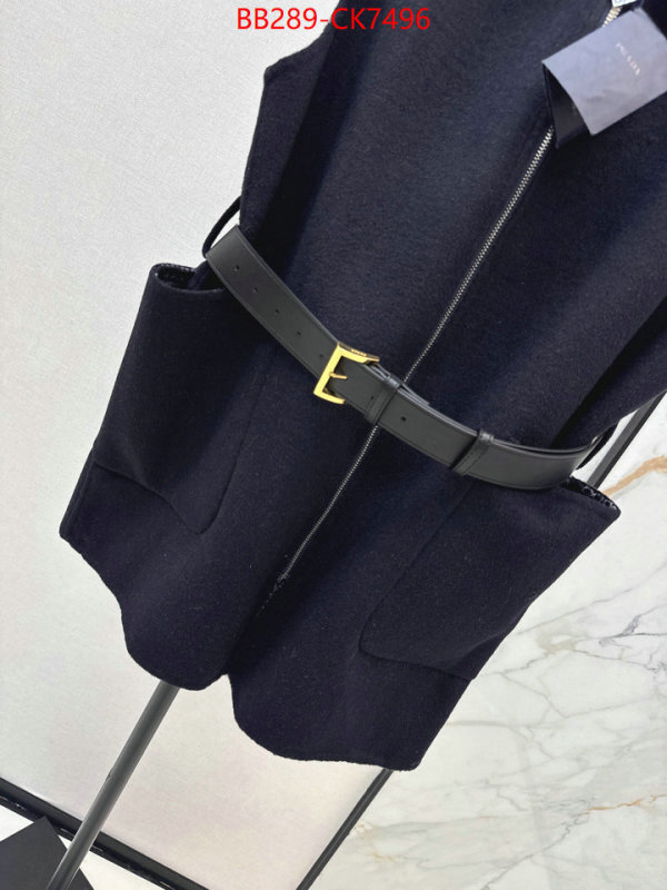 Clothing-Prada perfect quality ID: CK7496 $: 289USD