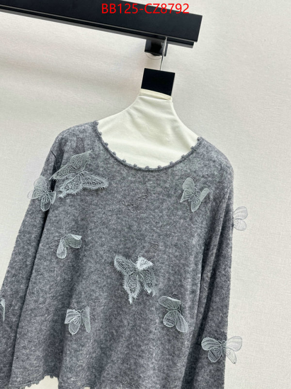 Clothing-Dior fake ID: CZ8792 $: 125USD