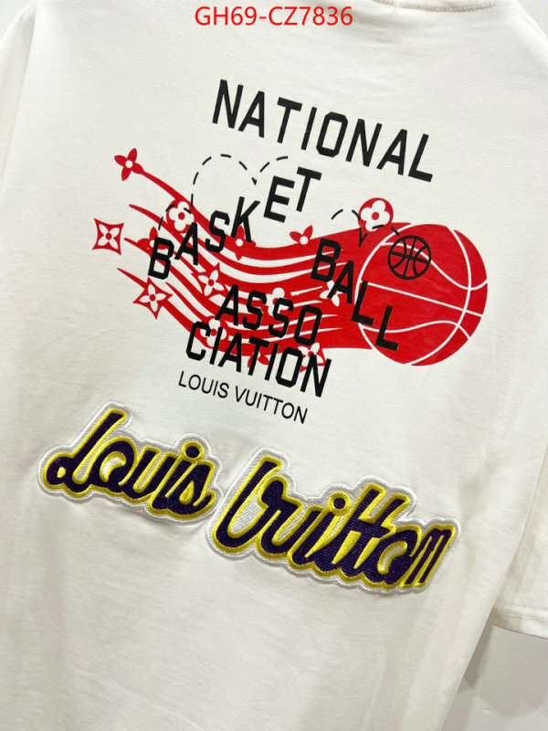 Clothing-LV best quality replica ID: CZ7836 $: 69USD