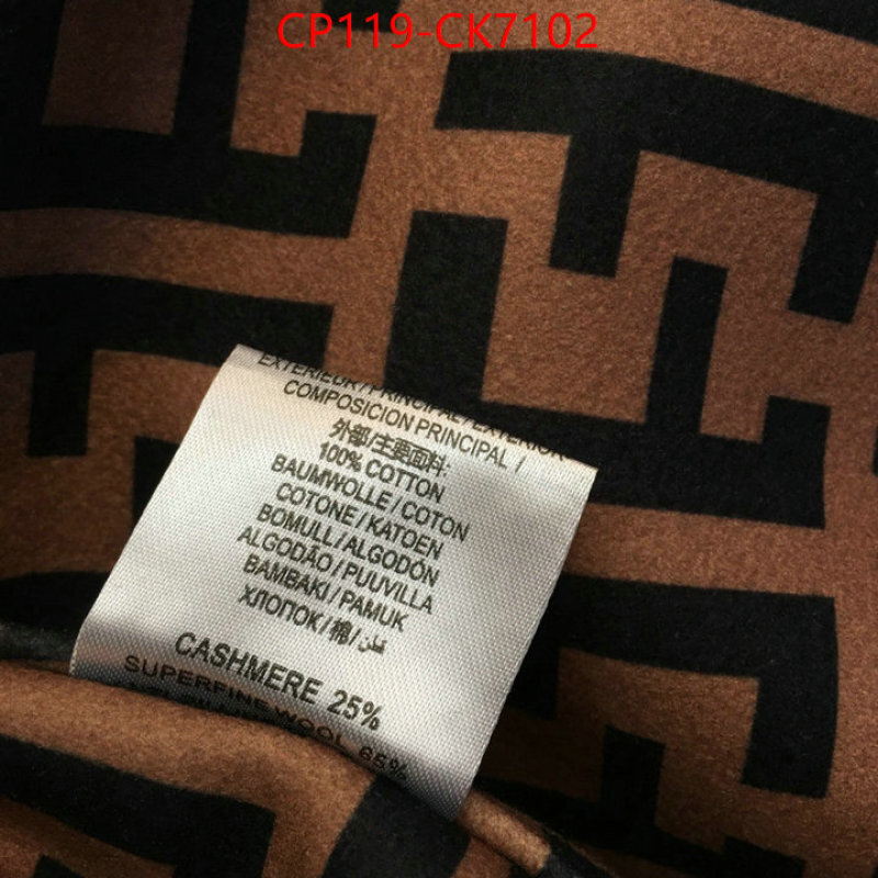 Down jacket Women-Fendi perfect quality ID: CK7102 $: 119USD