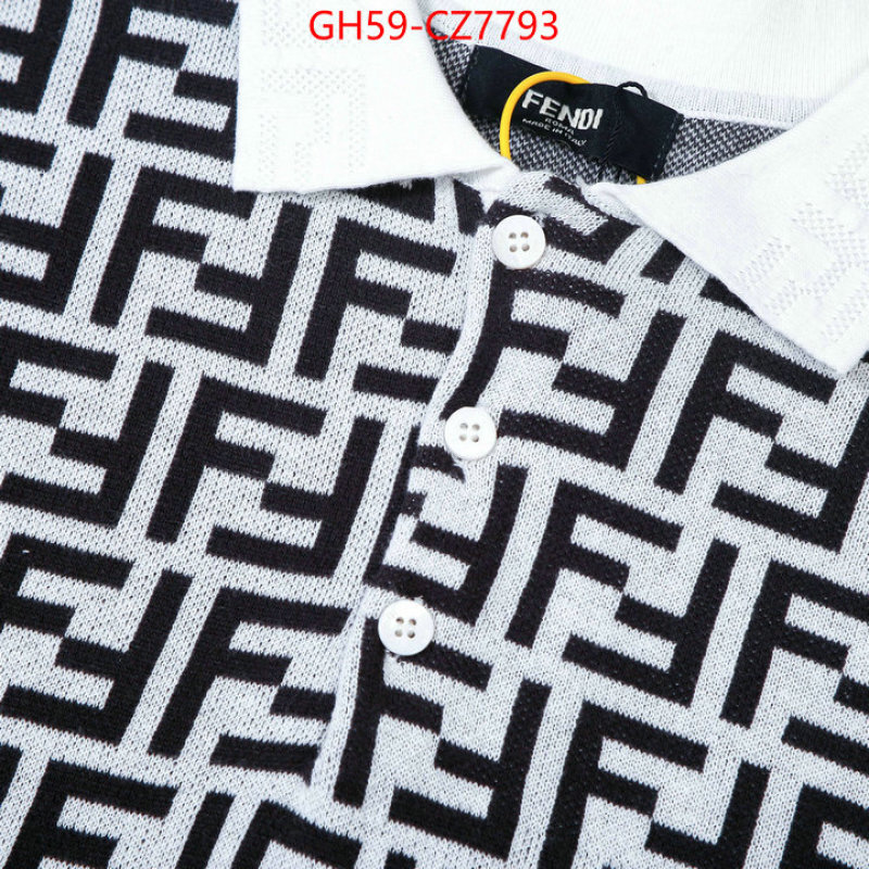 Clothing-Fendi where to buy high quality ID: CZ7793 $: 59USD