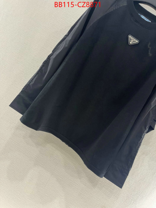 Clothing-Prada replica aaaaa designer ID: CZ8371 $: 115USD