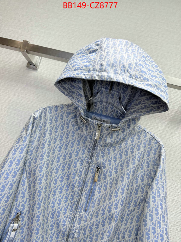 Clothing-Dior shop designer replica ID: CZ8777 $: 149USD