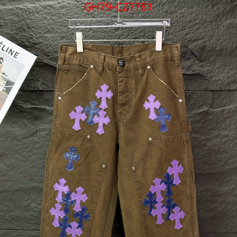 Clothing-Chrome Hearts top ID: CZ7781 $: 79USD