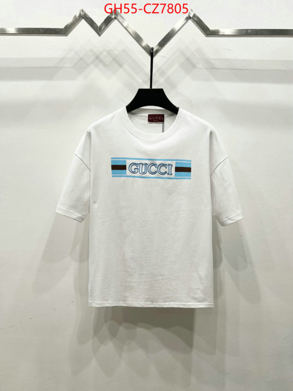Clothing-Gucci what's the best place to buy replica ID: CZ7805 $: 55USD