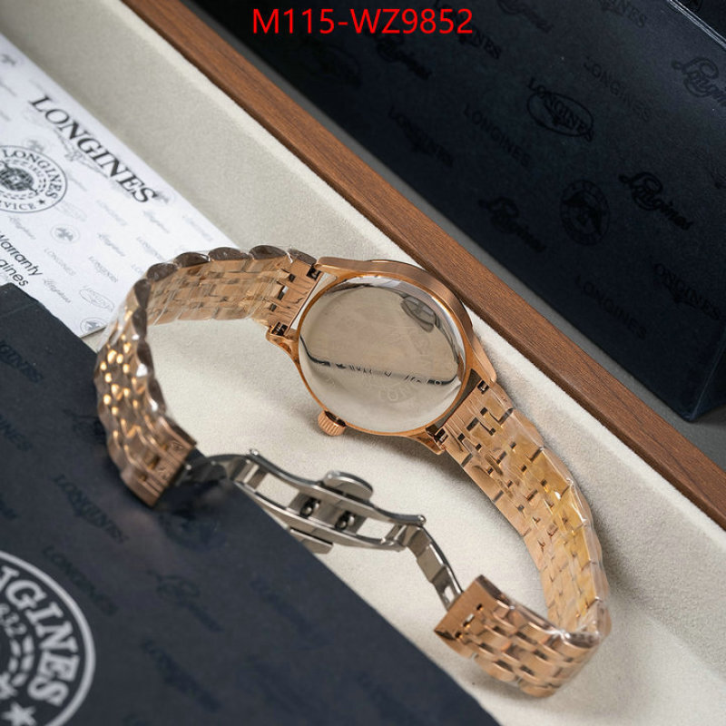 Watch(4A)-Longines is it illegal to buy dupe ID: WZ9852 $: 115USD