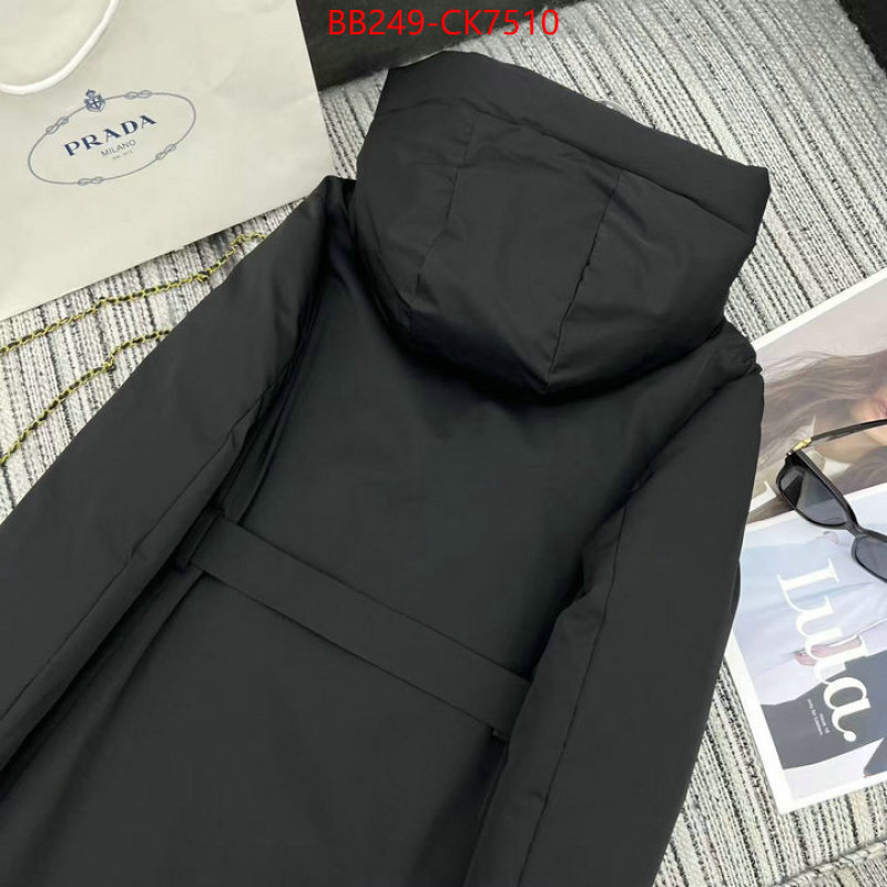 Down jacket Women-Prada fake aaaaa ID: CK7510 $: 249USD