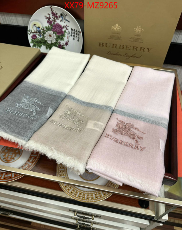 Scarf-Burberry aaaaa+ replica ID: MZ9265 $: 79USD