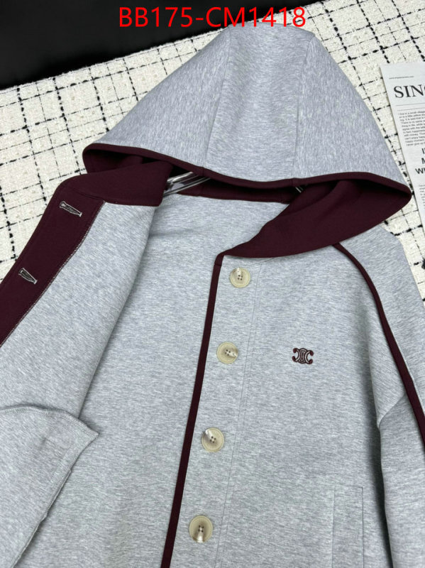 Clothing-Celine luxury cheap replica ID: CM1418 $: 175USD