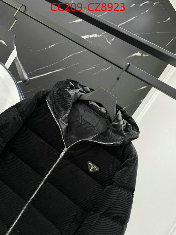 Down jacketMen-Prada copy ID: CZ8923 $: 209USD