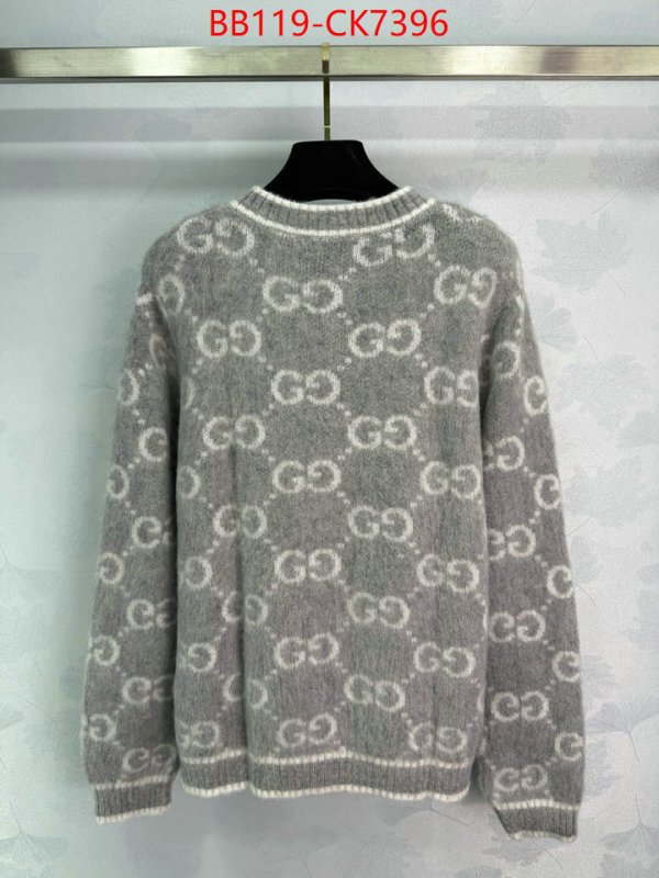 Clothing-Gucci highest quality replica ID: CK7396 $: 119USD