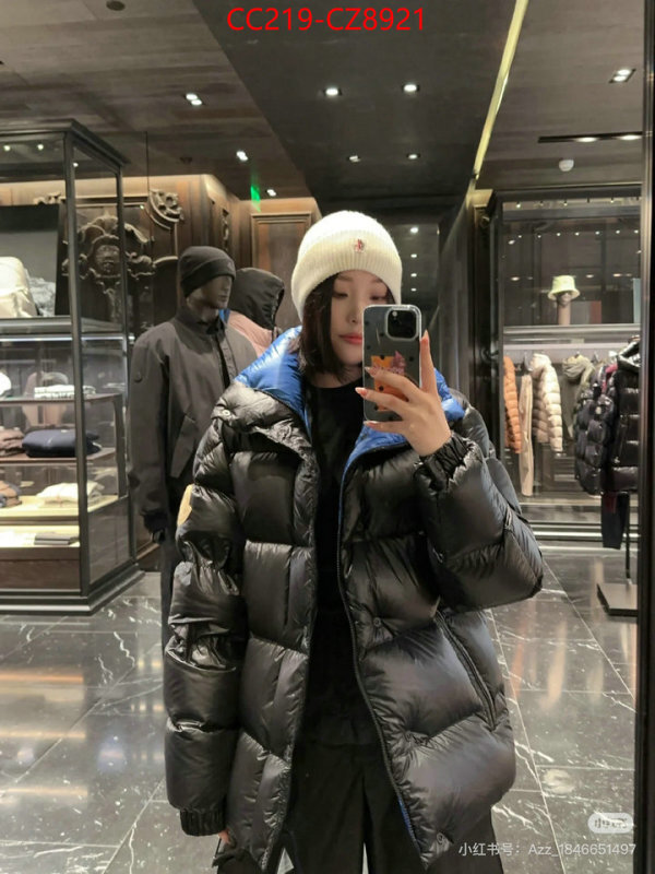 Down jacket Men-Moncler high quality ID: CZ8921 $: 219USD