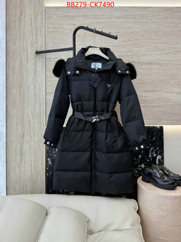 Down jacket Women-Prada where to buy replicas ID: CK7490 $: 279USD