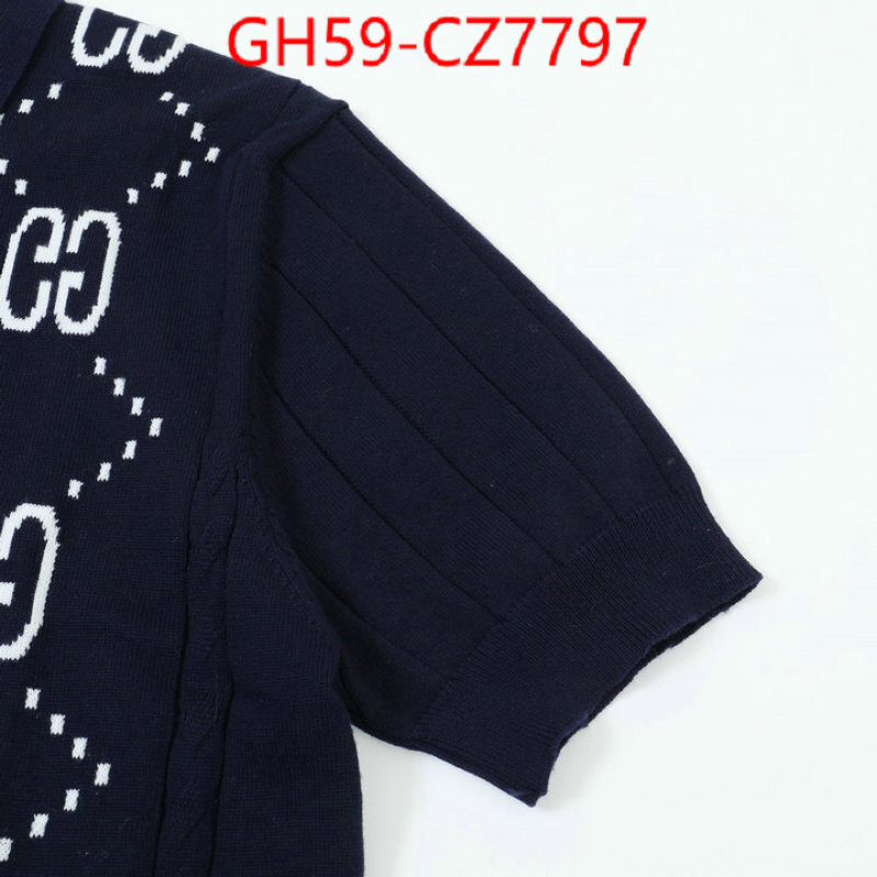 Clothing-Gucci cheap wholesale ID: CZ7797 $: 59USD
