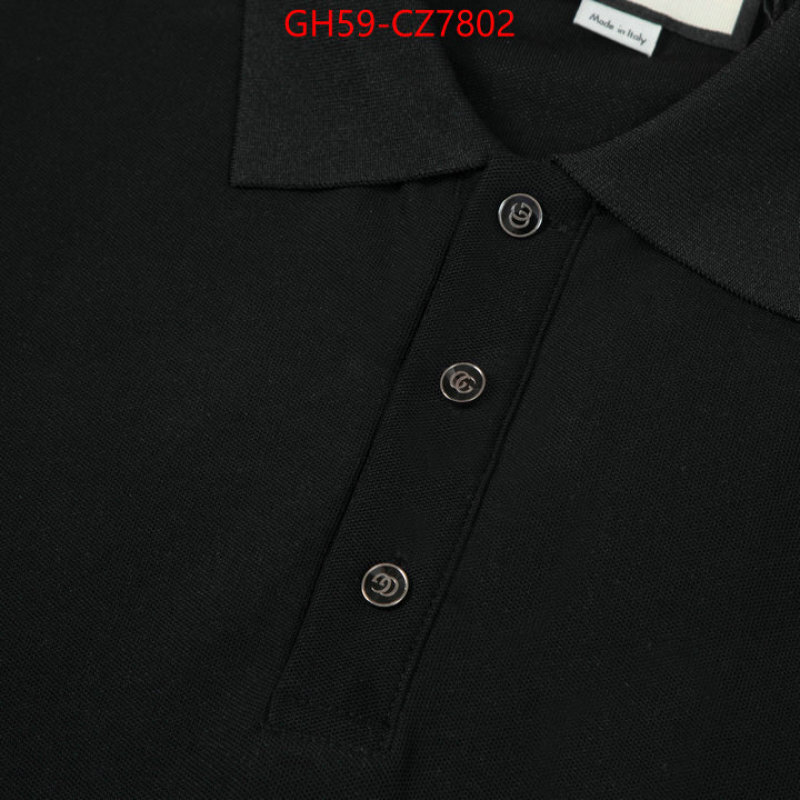 Clothing-Gucci sell high quality ID: CZ7802 $: 59USD