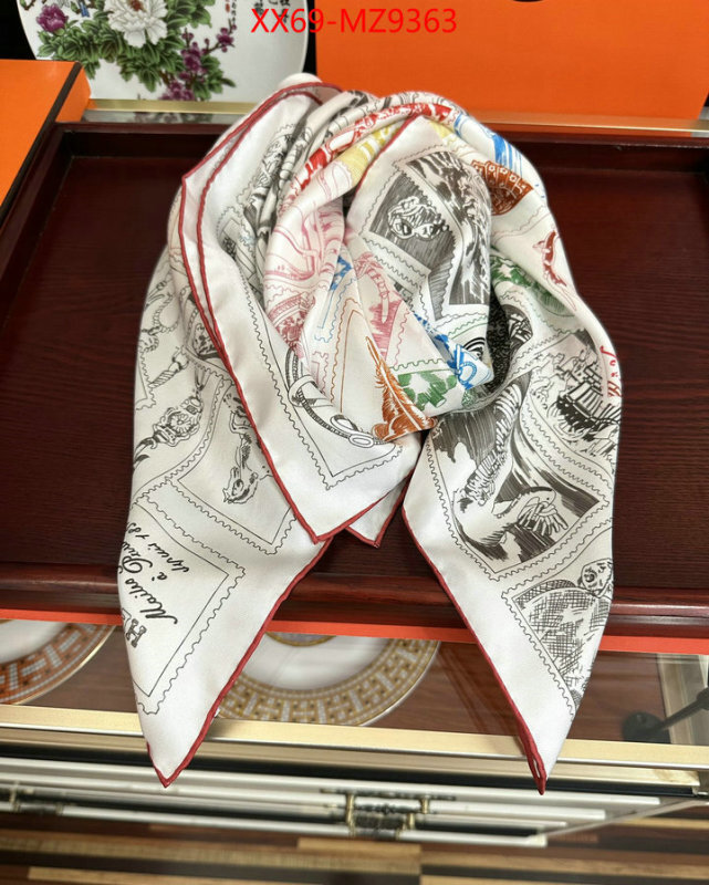 Scarf-Hermes luxury fake ID: MZ9363 $: 69USD