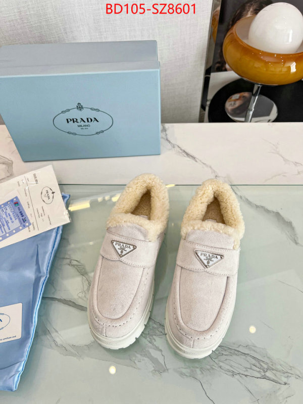 Women Shoes-Prada 1:1 replica wholesale ID: SZ8601 $: 105USD