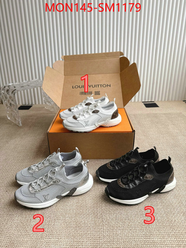 Men Shoes-LV counter quality ID: SM1179 $: 145USD