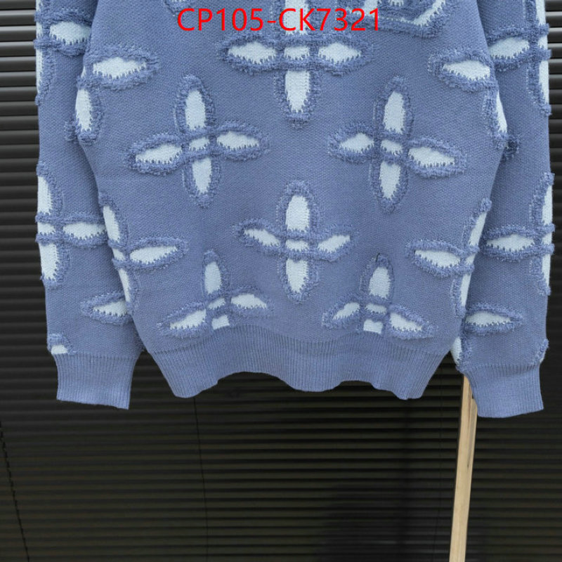 Clothing-LV outlet 1:1 replica ID: CK7321 $: 105USD