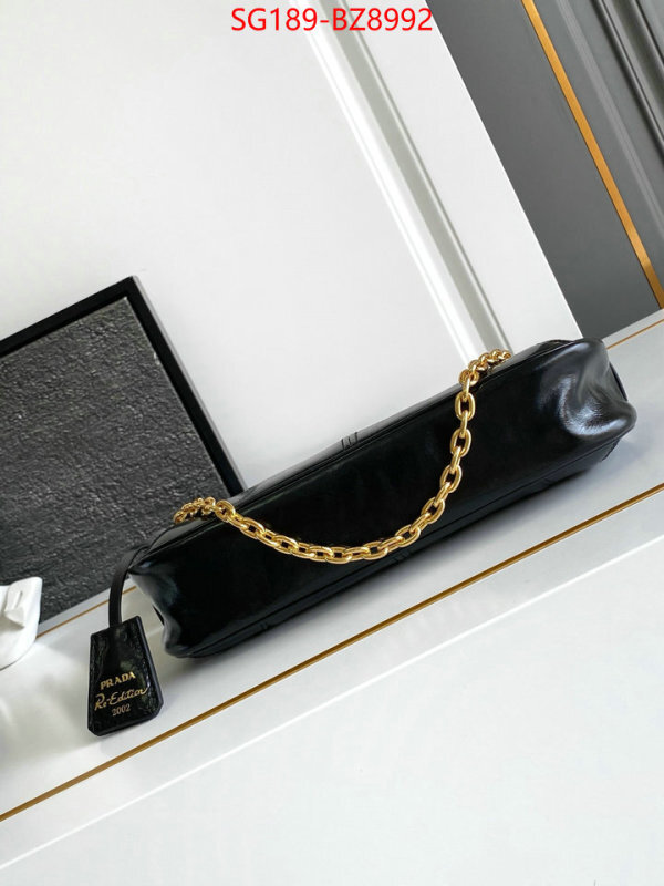 Prada Bags(TOP)-Crossbody- 2024 aaaaa replica 1st copy ID: BZ8992 $: 189USD,