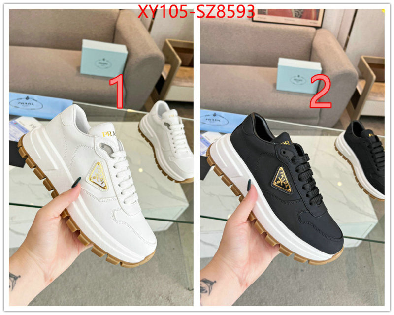 Men shoes-Prada high quality 1:1 replica ID: SZ8593 $: 105USD