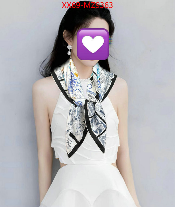 Scarf-Hermes luxury fake ID: MZ9363 $: 69USD
