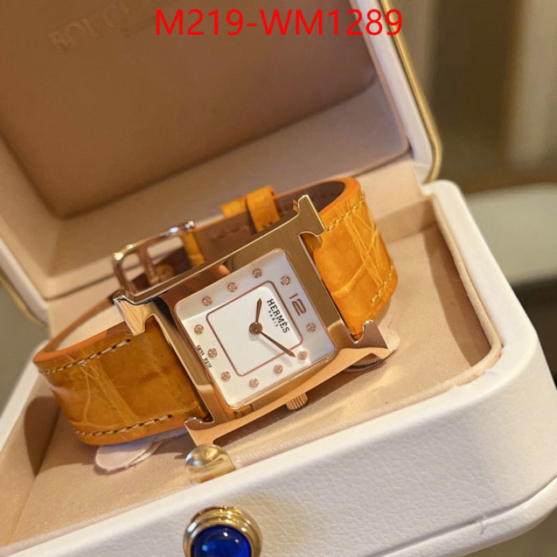 Watch(TOP)-Hermes aaaaa+ replica designer ID: WM1289 $: 219USD