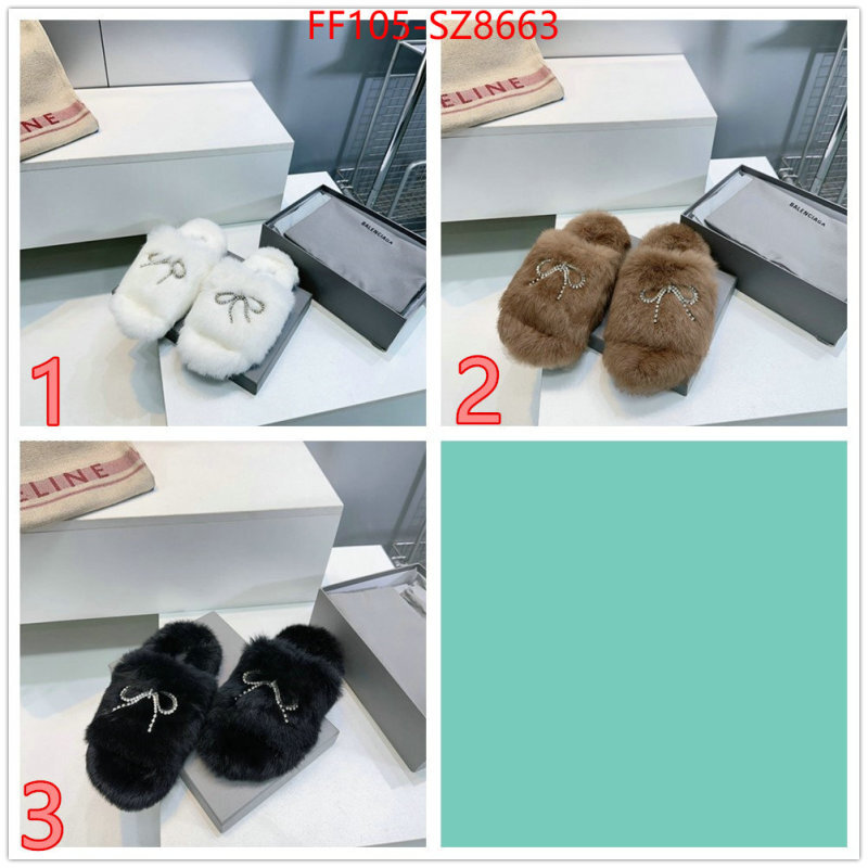 Women Shoes-Balenciaga wholesale imitation designer replicas ID: SZ8663 $: 105USD