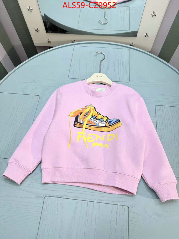Kids clothing-Fendi designer 1:1 replica ID: CZ9952 $: 59USD