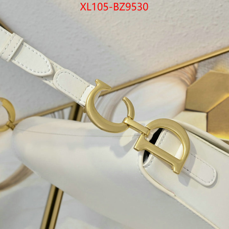Dior Bags(4A)-Saddle- top quality fake ID: BZ9530 $: 105USD,