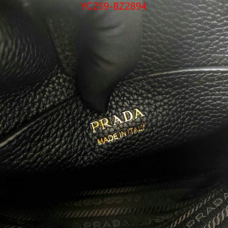 Prada Bags(TOP)-Crossbody- top quality designer replica ID: BZ2894 $: 259USD,