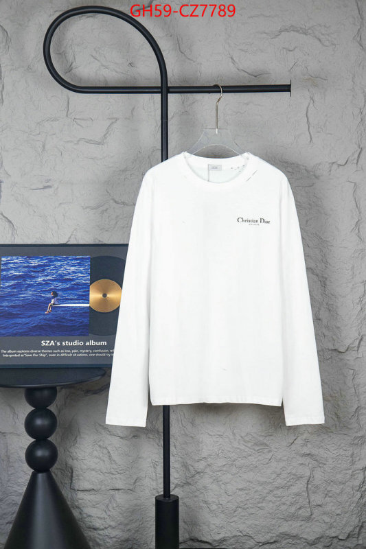 Clothing-Dior high quality replica ID: CZ7789 $: 59USD