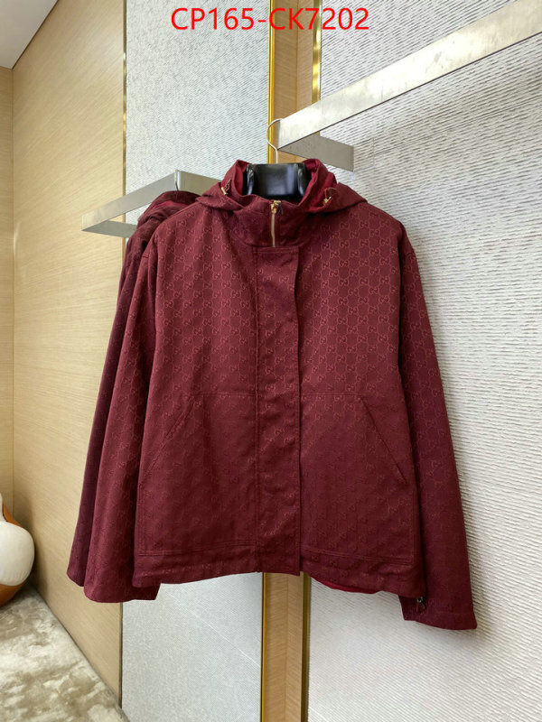 Clothing-Gucci what best replica sellers ID: CK7202 $: 165USD