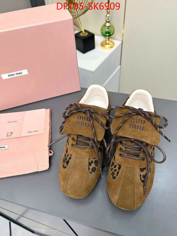 Women Shoes-Miu Miu designer 1:1 replica ID: SK6909 $: 105USD