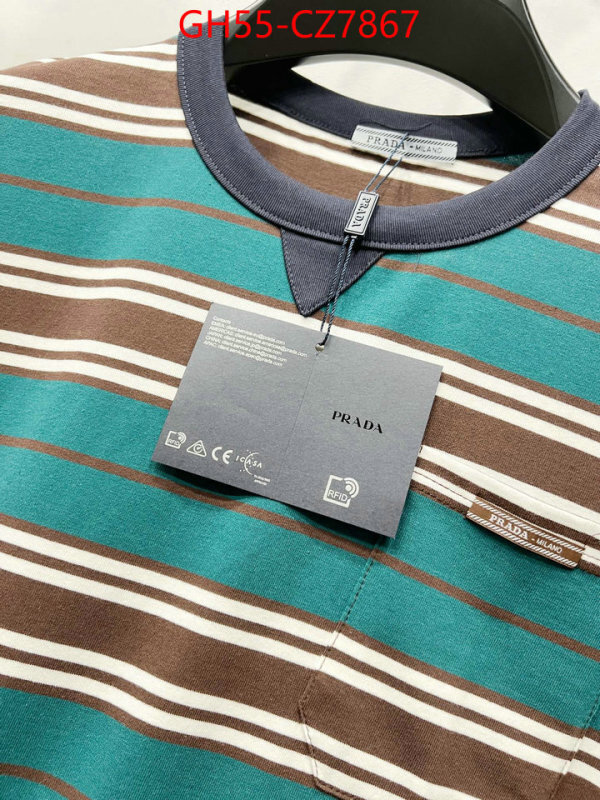 Clothing-Prada flawless ID: CZ7867 $: 55USD
