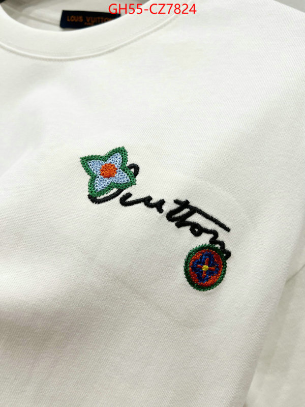 Clothing-LV high quality perfect ID: CZ7824 $: 55USD