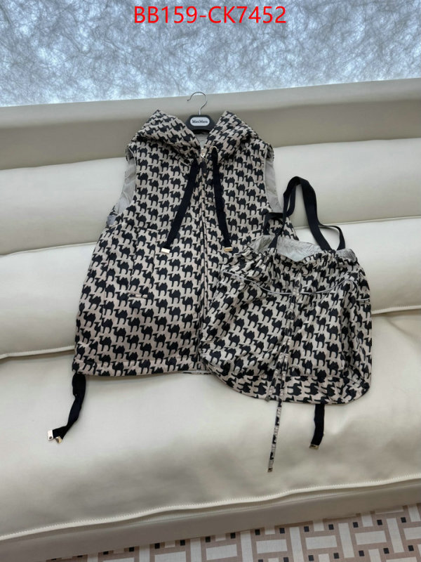Clothing-MaxMara how quality ID: CK7452 $: 159USD