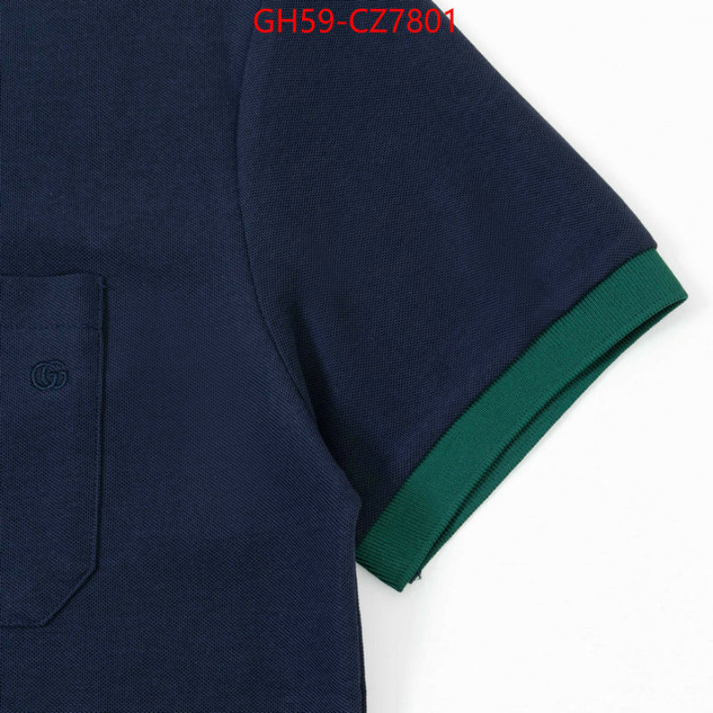 Clothing-Gucci high ID: CZ7801 $: 59USD