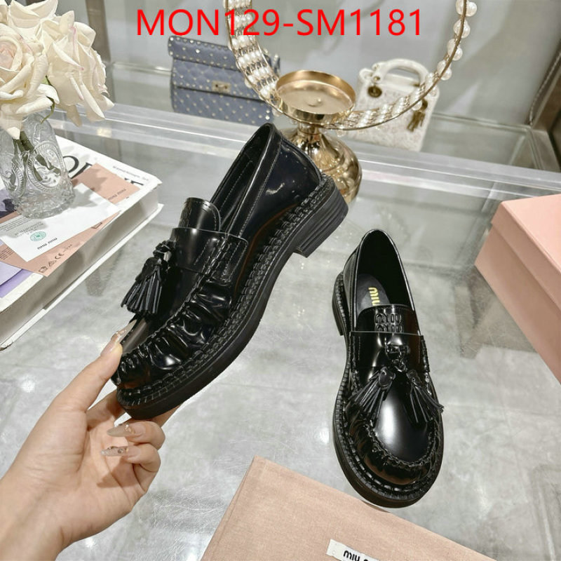 Women Shoes-Miu Miu online store ID: SM1181 $: 129USD