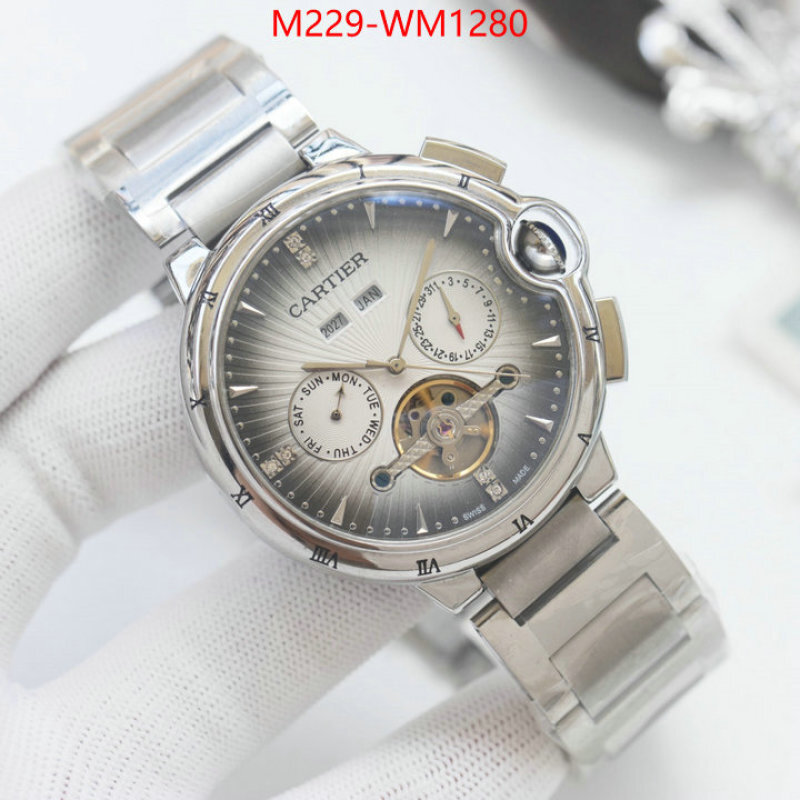 Watch(TOP)-Cartier designer high replica ID: WM1280 $: 229USD