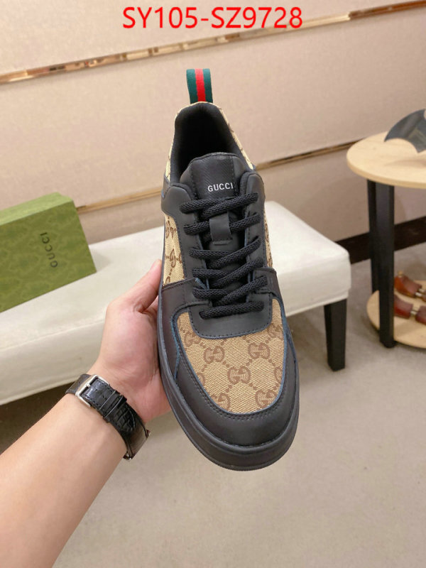 Men Shoes-Gucci 1:1 replica wholesale ID: SZ9728 $: 105USD