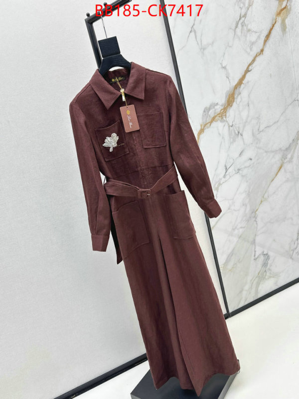 Clothing-Loro Piana can you buy knockoff ID: CK7417 $: 185USD