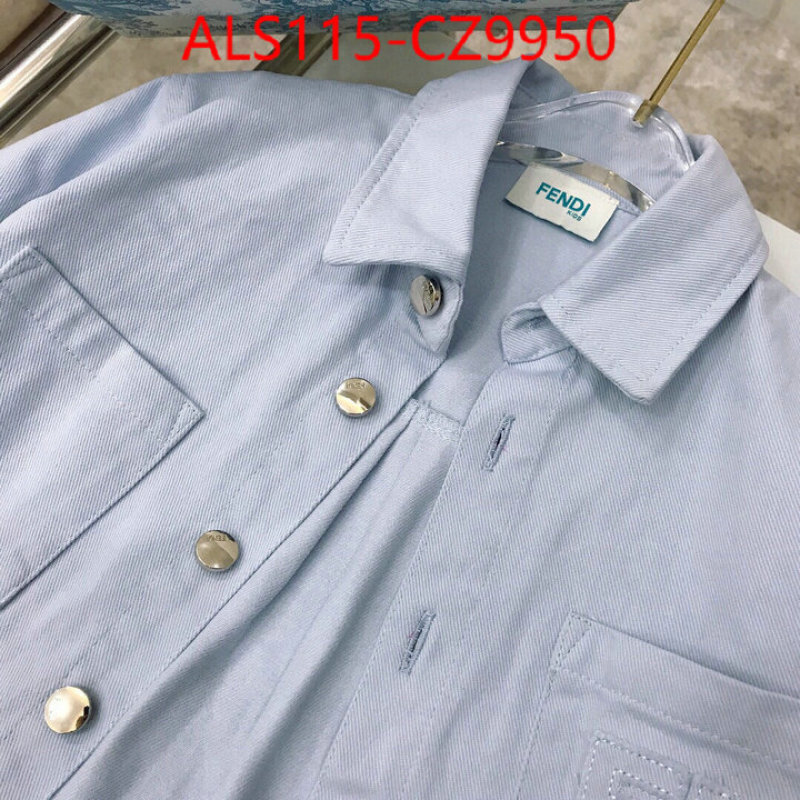 Kids clothing-Fendi where should i buy replica ID: CZ9950 $: 115USD