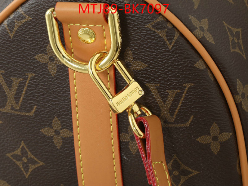 LV Bags(4A)-Keepall BandouliRe 45-50- where quality designer replica ID: BK7097 $: 89USD,