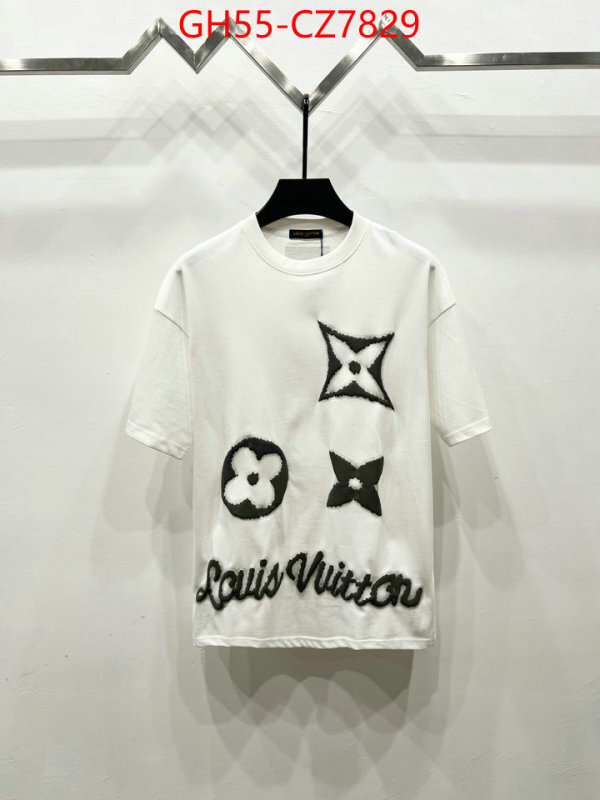 Clothing-LV designer replica ID: CZ7829 $: 55USD