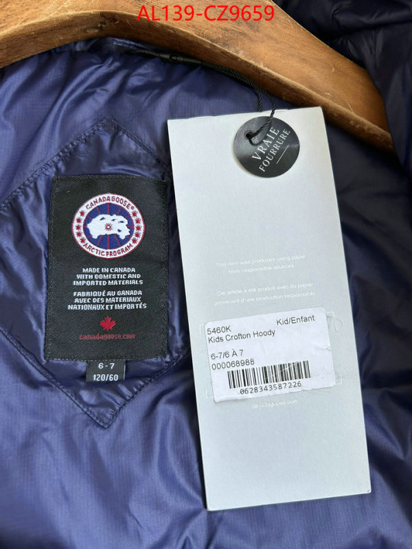 Kids clothing-Down jacket find replica ID: CZ9659 $: 139USD