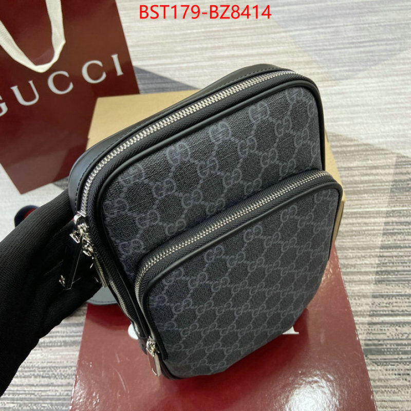 Gucci Bags(TOP)-Crossbody- best quality fake ID: BZ8414 $: 179USD,