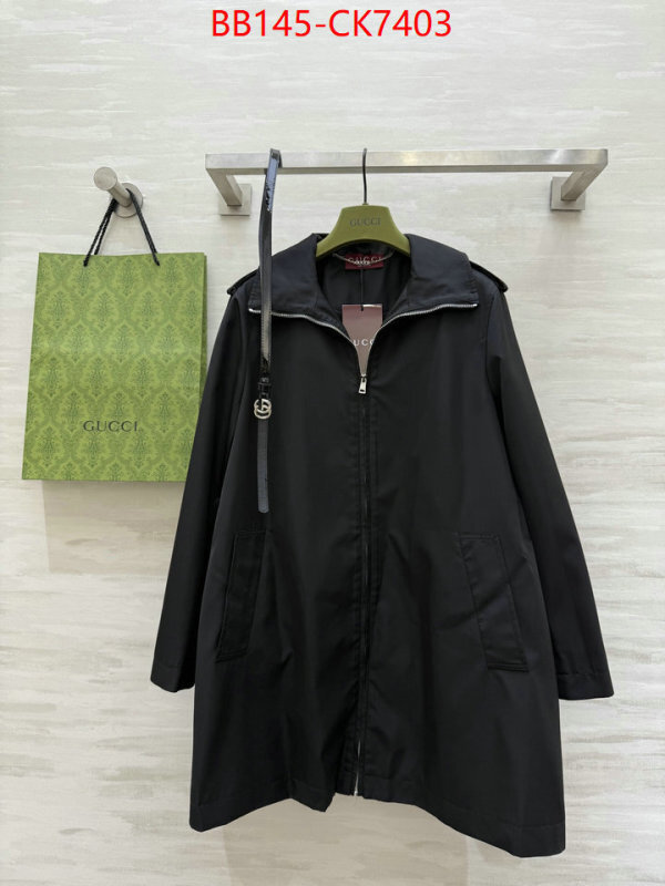 Clothing-Gucci is it illegal to buy dupe ID: CK7403 $: 145USD